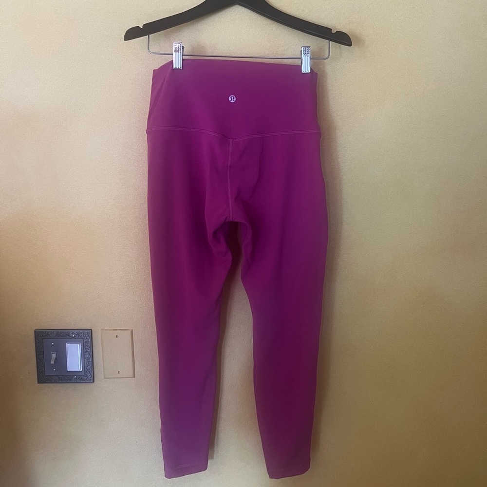 lululemon athletica Magenta Leggings